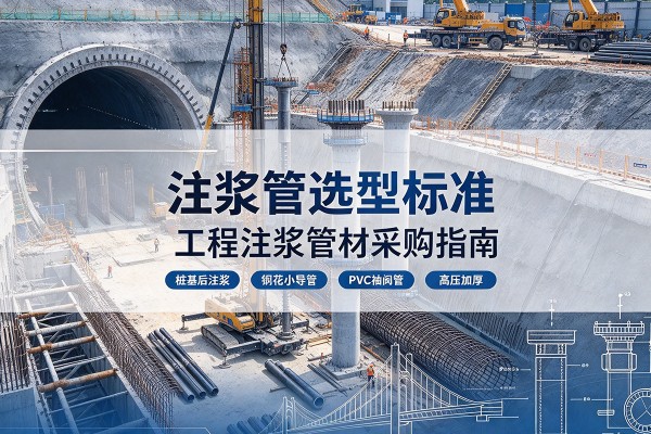 米东注浆管选型标准