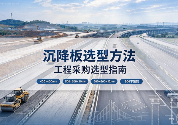 米东沉降板选择方法